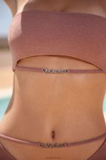 adsila tanga bikini altı kesip Oh Polly kadınlar 8046V891 mayo pembe - Görsel 6